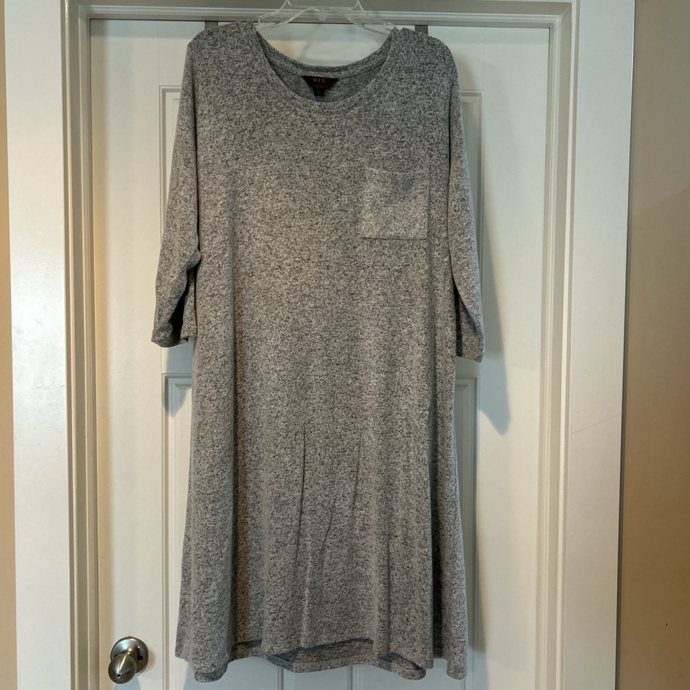 Mix Gray Dress